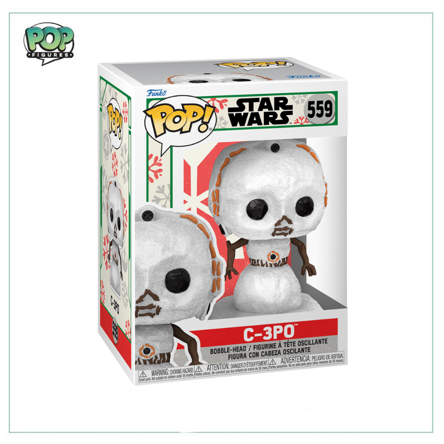 C-3PO #559 Funko Pop! - Star Wars - Snowman Edition