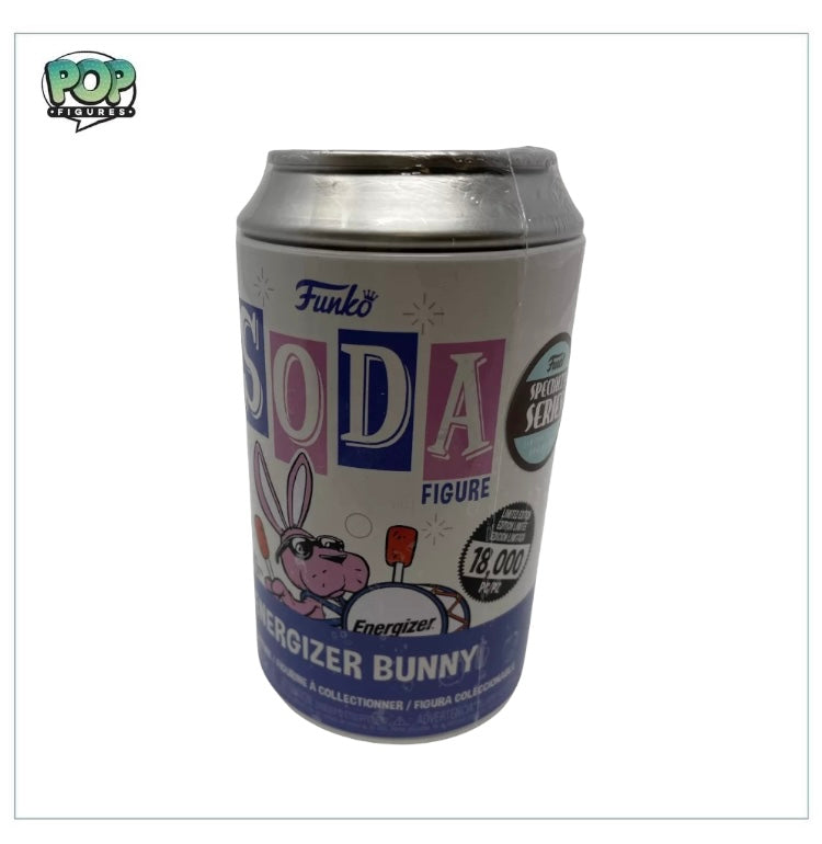 Energizer Bunny Funko Soda Vinyl Figure! - Ad Icon - LE18000 Pcs - Specialty Series - Chance of Chase