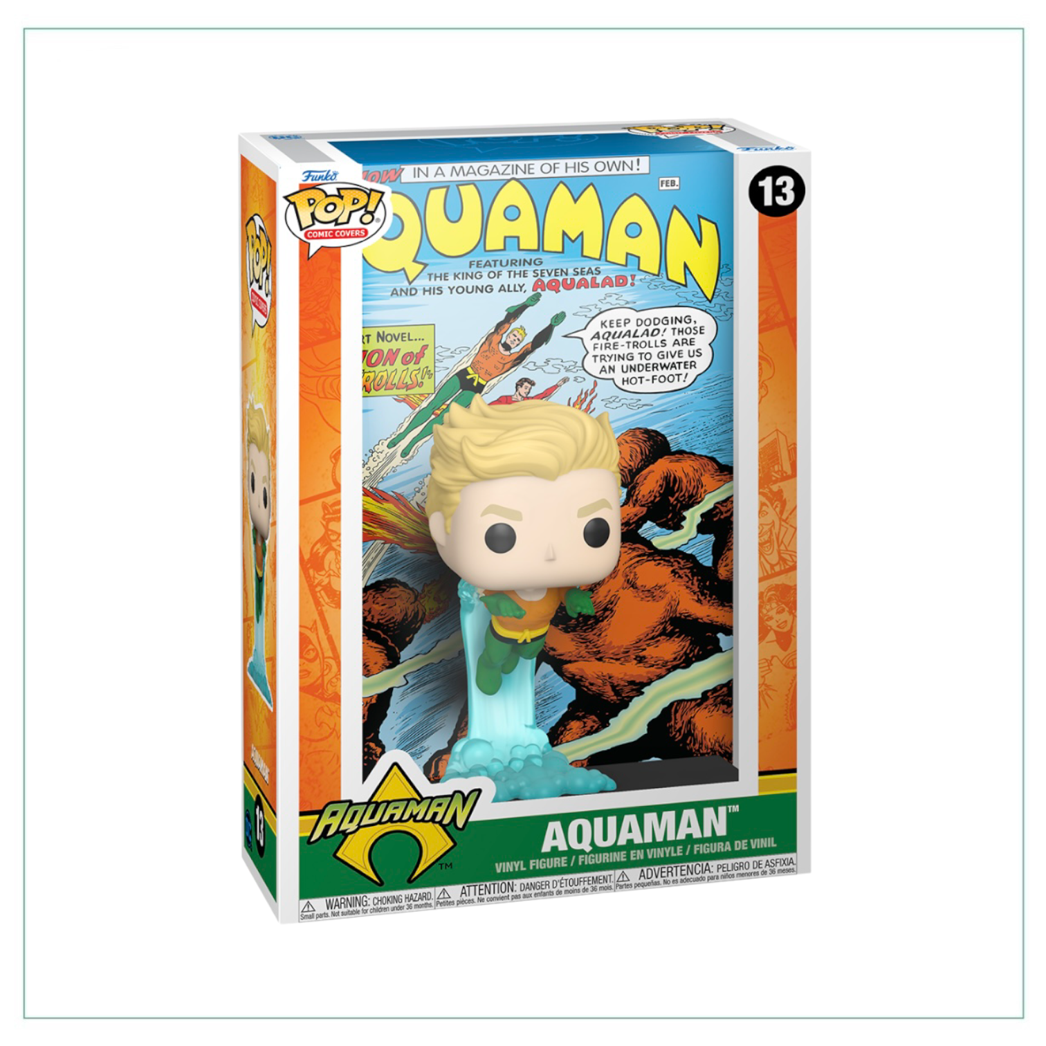 Aquaman #13 Funko Pop! Comic Cover Aquaman