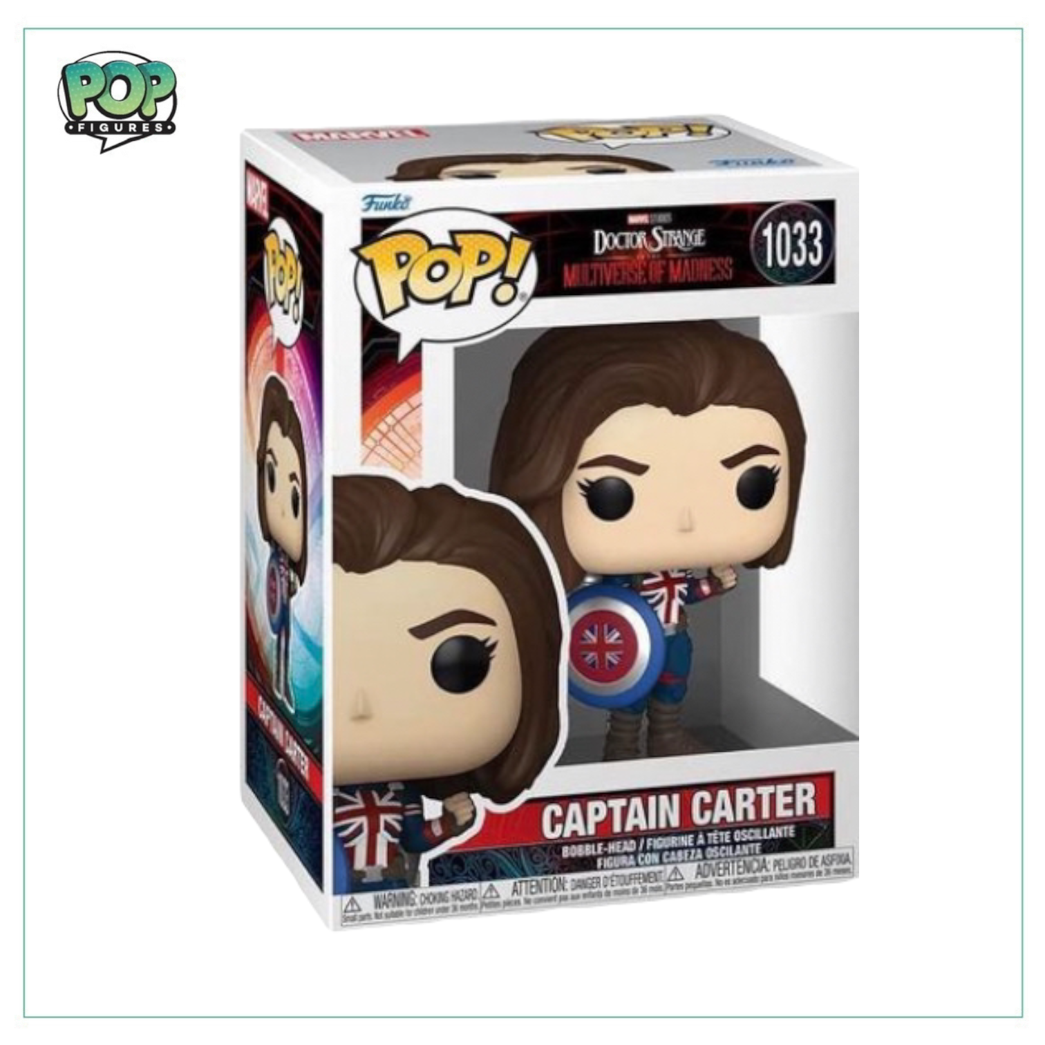 Captain Carter #1033 Funko Pop! Dr. Strange and the Multiverse of Madness