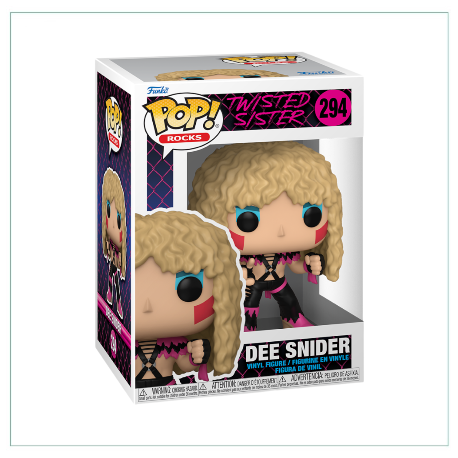 Dee Snider #294 Funko Pop! Twisted Sister - PREORDER