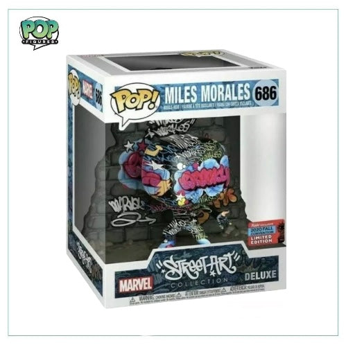 Miles Morales #686 Deluxe Funko Pop! - Street Art Collection - 2020 NYCC Limited Edition