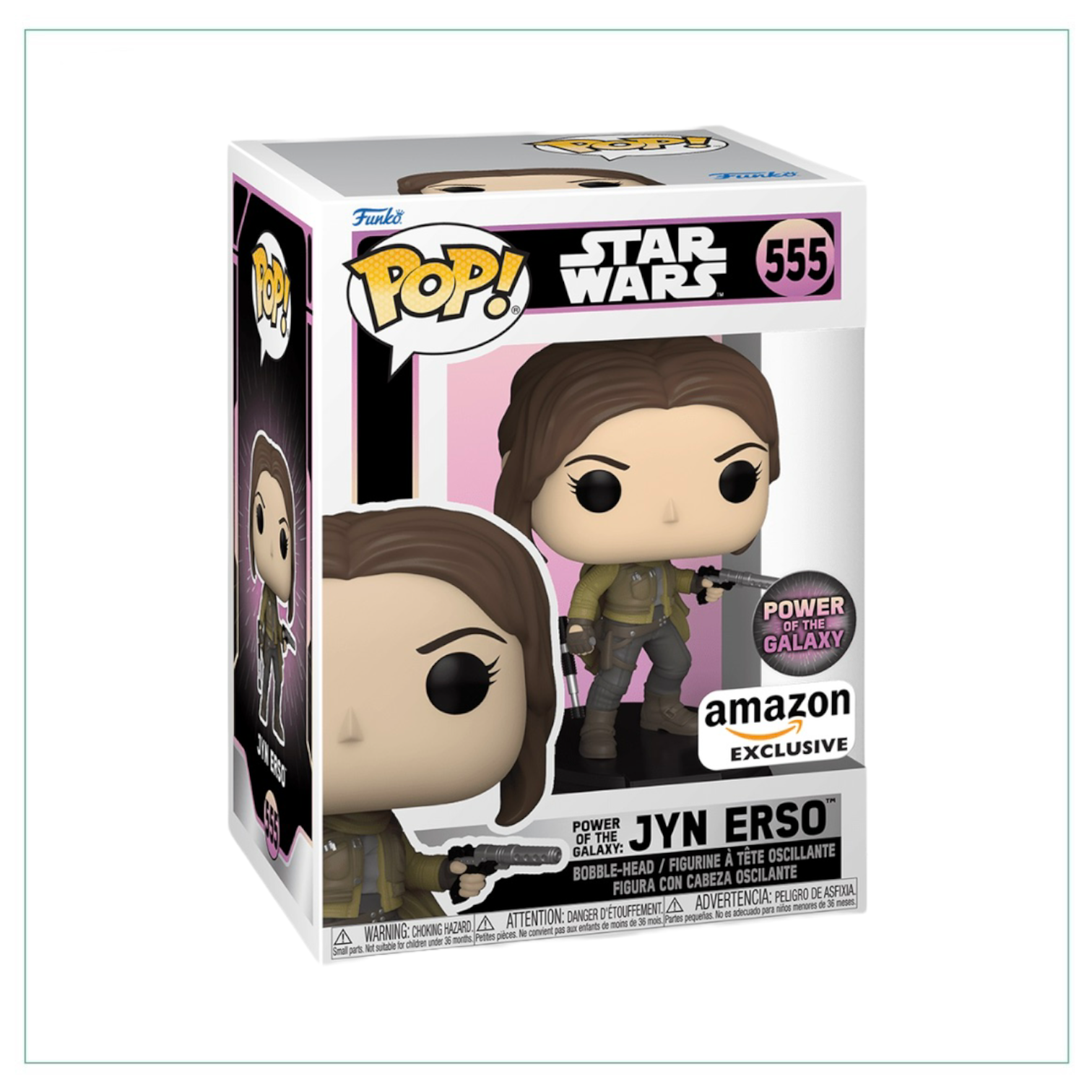 Jyn Erso #555 Funko Pop! Power of the Galaxy Star Wars - Amazon Exclusive