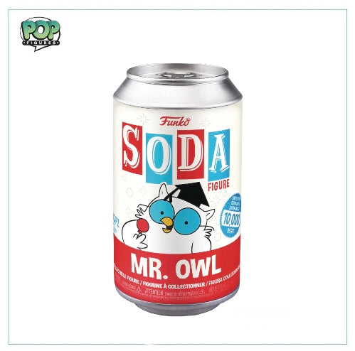 Mr. Owl Funko Soda Vinyl Figure! - Ad Icons - LE10000 Pcs - Chance Of Chase