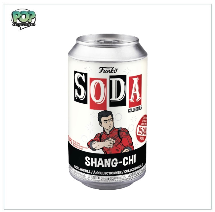 Shang Chi Funko Soda Vinyl Figure! - Marvel - LE15000 Pcs - Chance of Chase