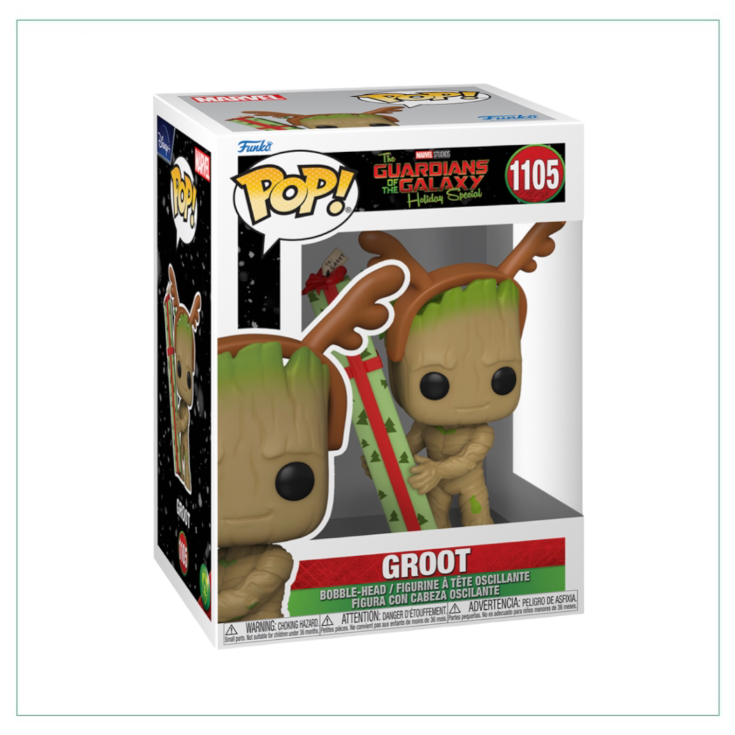 Groot #1105 Funko Pop! Guardians of the Galaxy Holiday Special