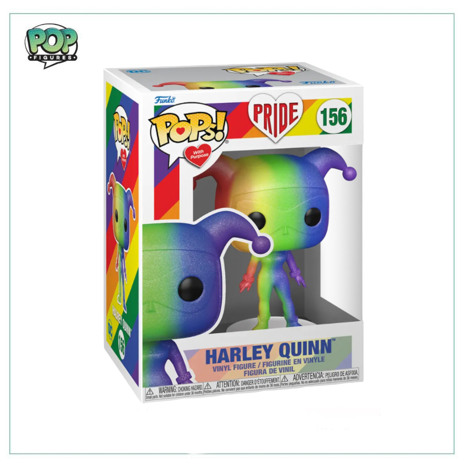 Harley Quinn #156 Funko Pop! - Pride - DC