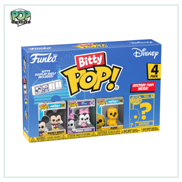 Mickey Mouse  4 pack Bitty POP! - Disney Classics - Chance of Chase