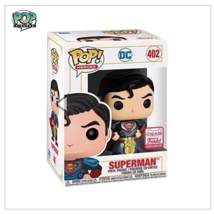 Superman #402 (Metallic) Funko Pop! - DC Imperial Palace - 618 Shopping Festival  Exclusive
