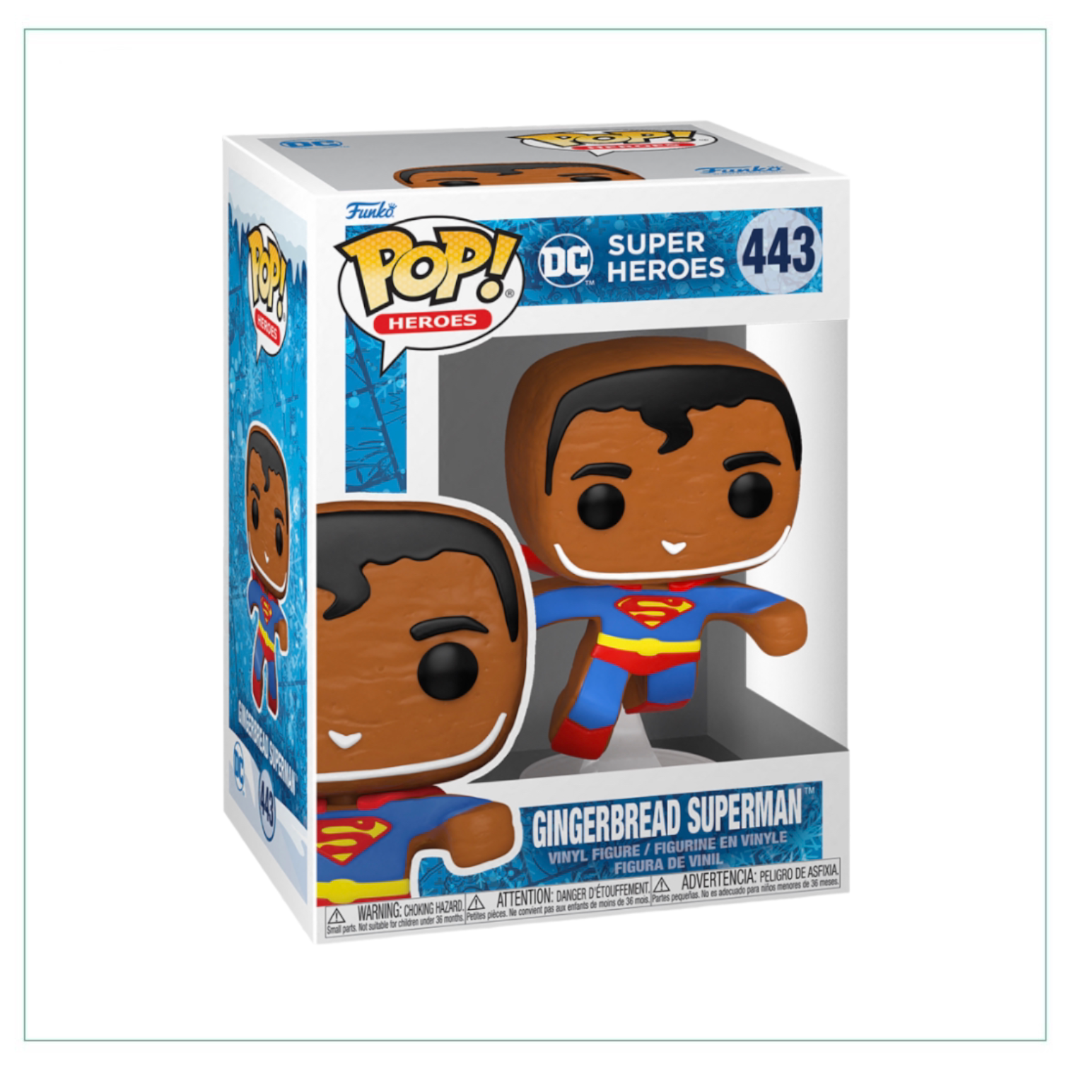 Gingerbread Superman #443 Funko Pop! DC