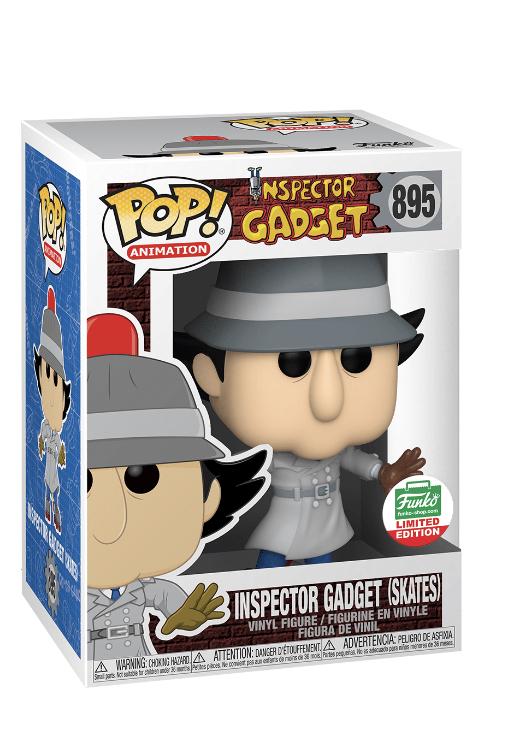 Inspector Gadget (Skates) #895 Inspector Gadget. Funko Shop Exclusive - Pop Figures | Funko | Pop Funko | Funko Pop