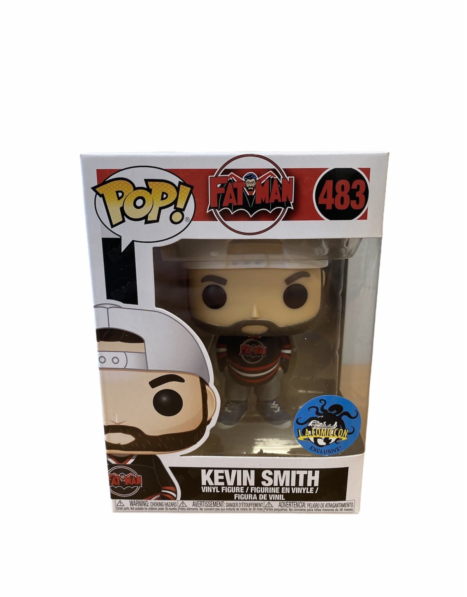 Kevin Smith #483 Funko Pop! Fat Man. LA Comic Con Exclusive. Condition 9/10 - Pop Figures