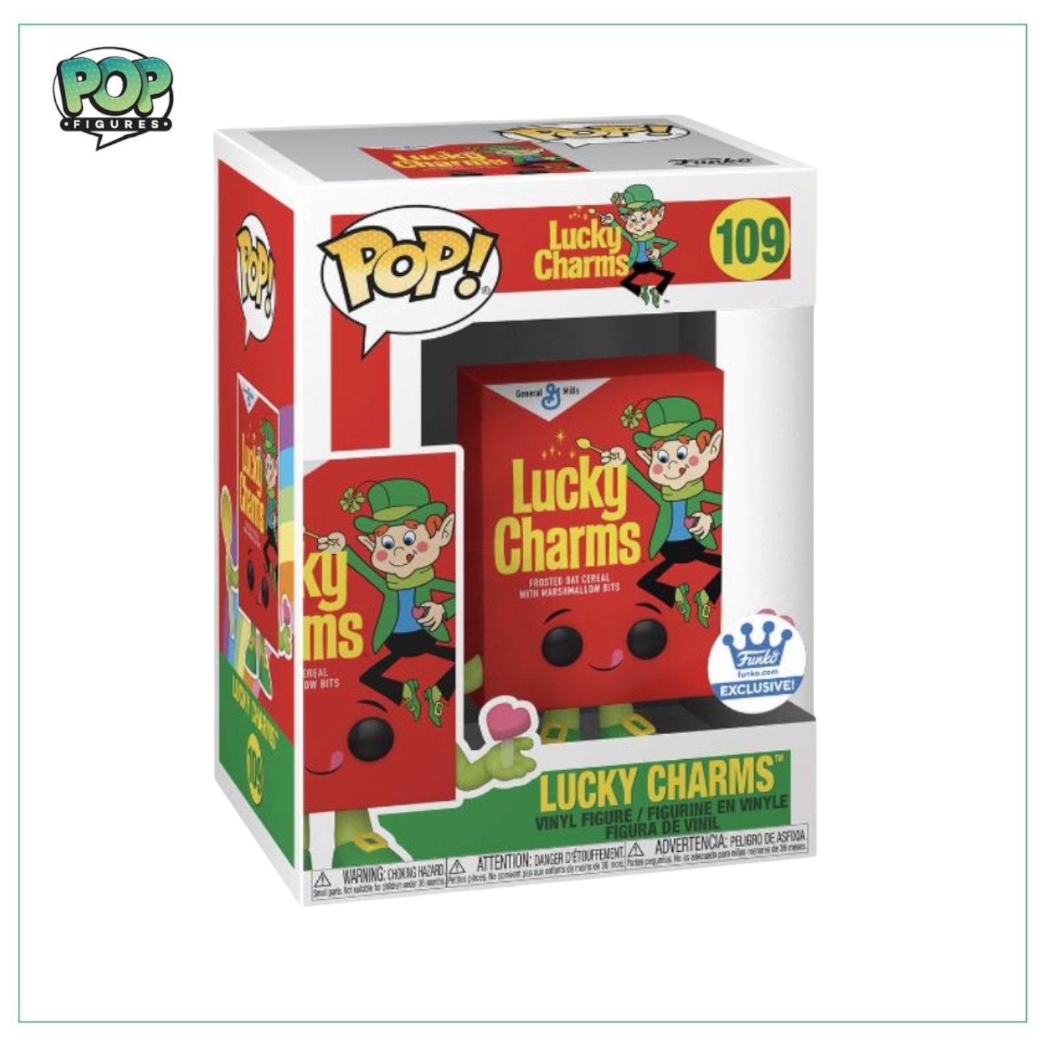 Lucky Charms #109 Funko Pop! Lucky Charms, Funko Exclusive - Pop Figures | Funko | Pop Funko | Funko Pop