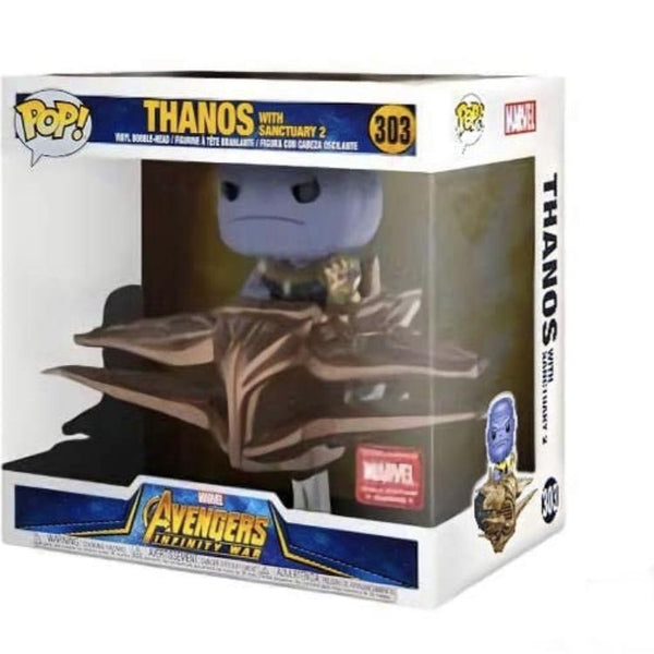 Thanos With Sanctuary #303 Deluxe Funko Pop! Marvel Collector Corps