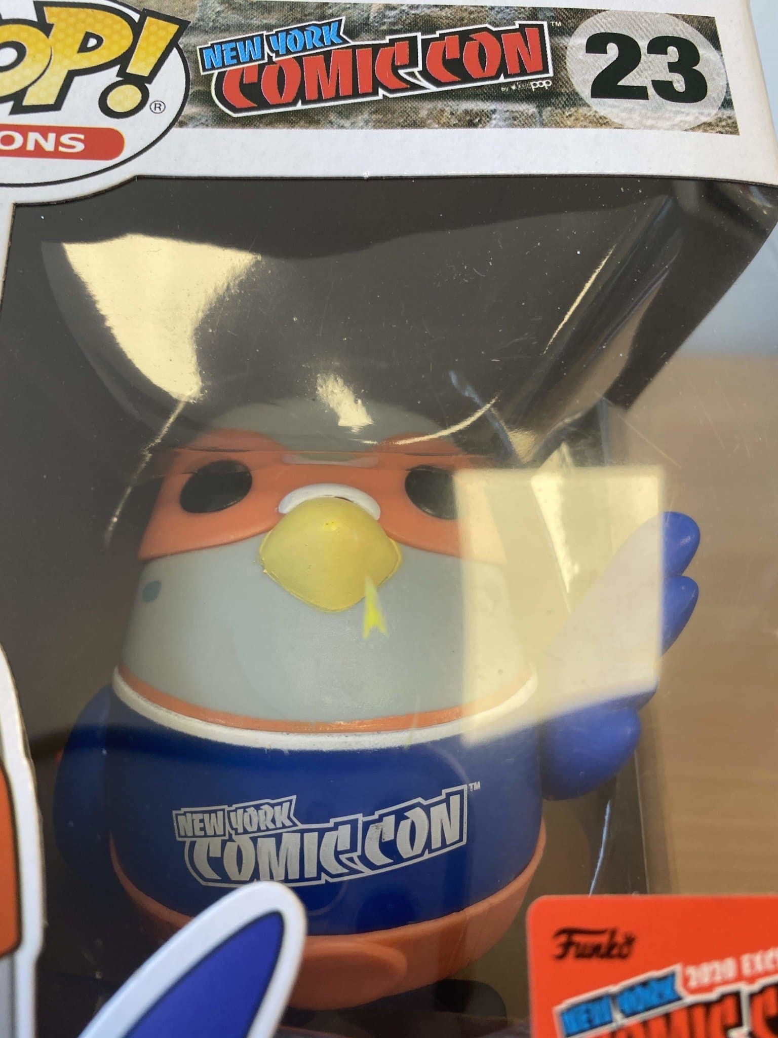 Paulie Pidgeon #23 Funko Pop! Icons: New York Comic Con. NYCC 2020 Official Convention Exclusive. Condition 8.5/10 - Pop Figures