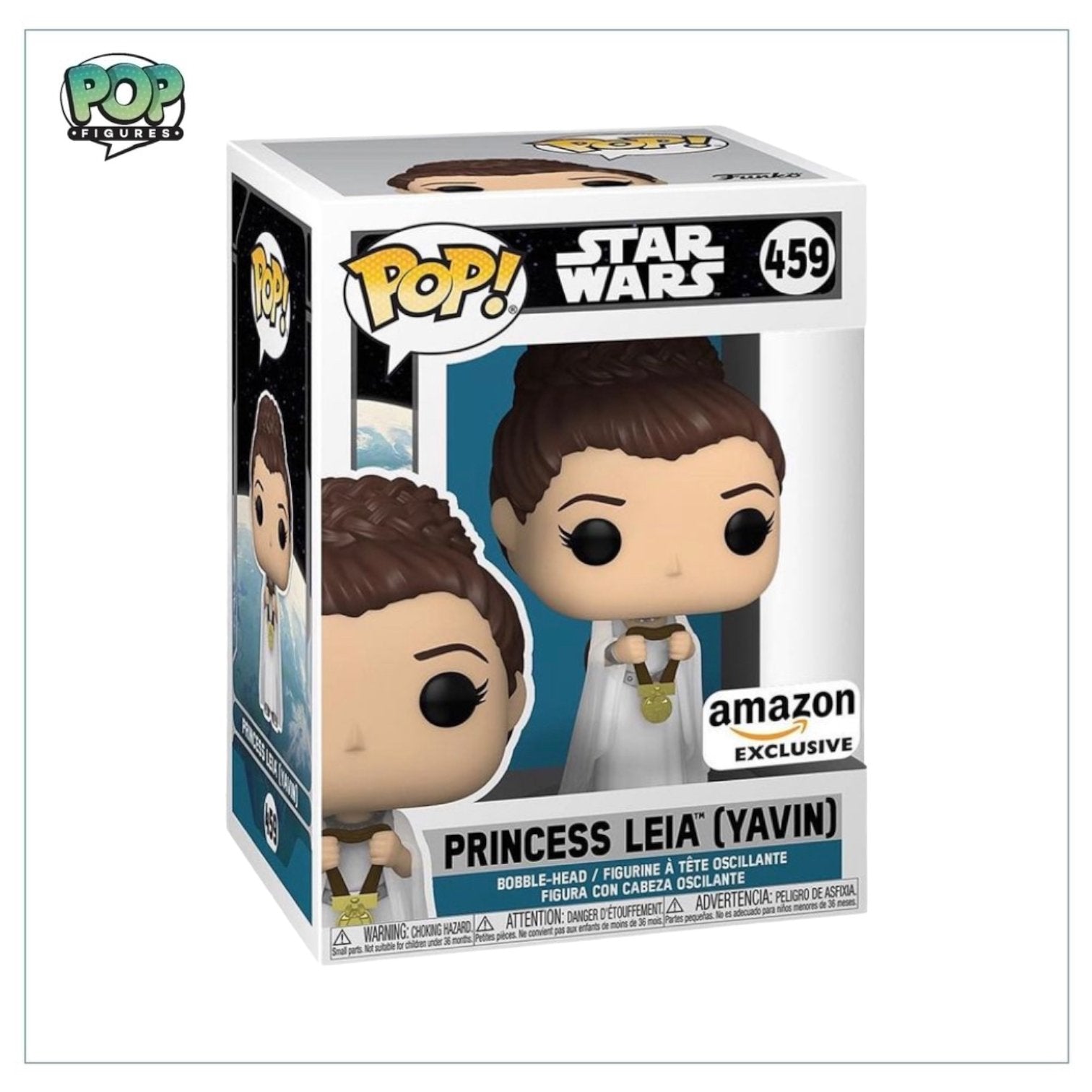 Princess Leia (Yavin) #459 Funko Pop! Star Wars - Amazon Exclusive - PREORDER - Pop Figures | Funko | Pop Funko | Funko Pop