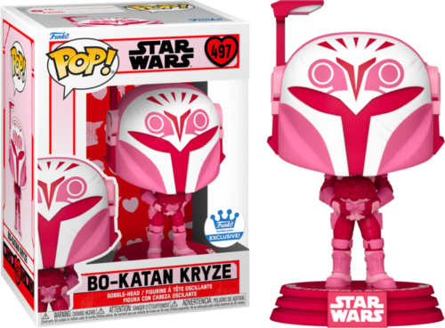 Bo-Katan Kryze #497 Funko Pop! Star Wars - Funko Exclusive - Valentines