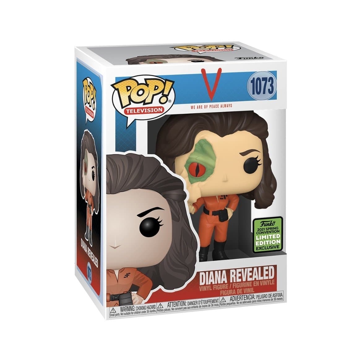 Television - We are of peace always - Diane Revealed (ECCC 2021 Shared Exclusive) #1 - Pop Figures
