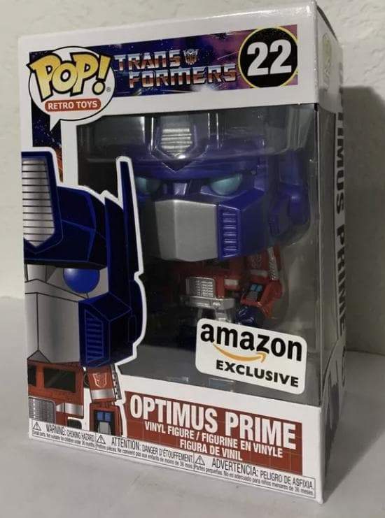 Transformers - Optimus Prime Metallic Amazon Exclusive - Pop Figures | Funko | Pop Funko | Funko Pop