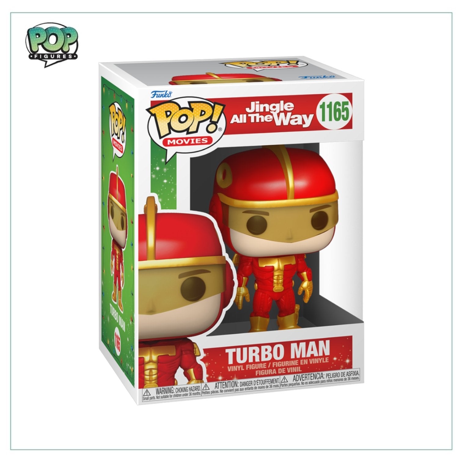 Turbo Man #1165 Funko Pop! Jingle All the Way - PREORDER - Pop Figures | Funko | Pop Funko | Funko Pop