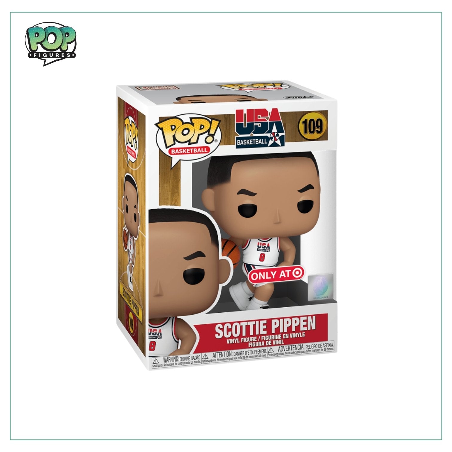 USA Basketball - Scottie Pippen - Target Exclusive - PREORDER - Pop Figures | Funko | Pop Funko | Funko Pop