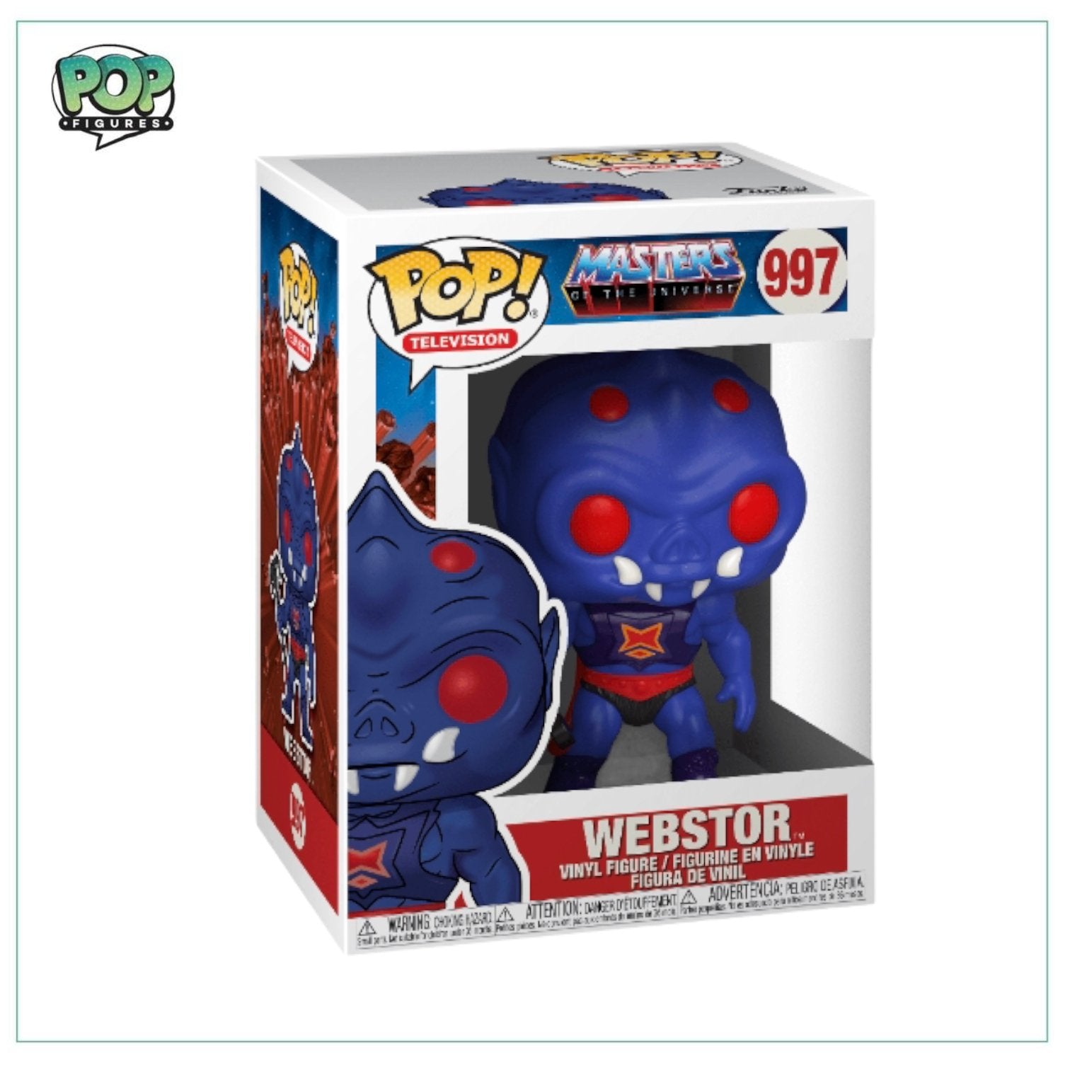 Webster #997 Funko Pop! Masters Of The Universe - Pop Figures | Funko | Pop Funko | Funko Pop